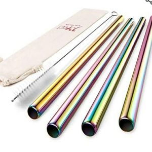 ⭐3/$25 JOYECO Boba & Smoothie Straws Set